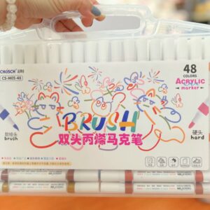 Bộ acrylic marker 2 đầu CS-M05 (12/24/36/48)